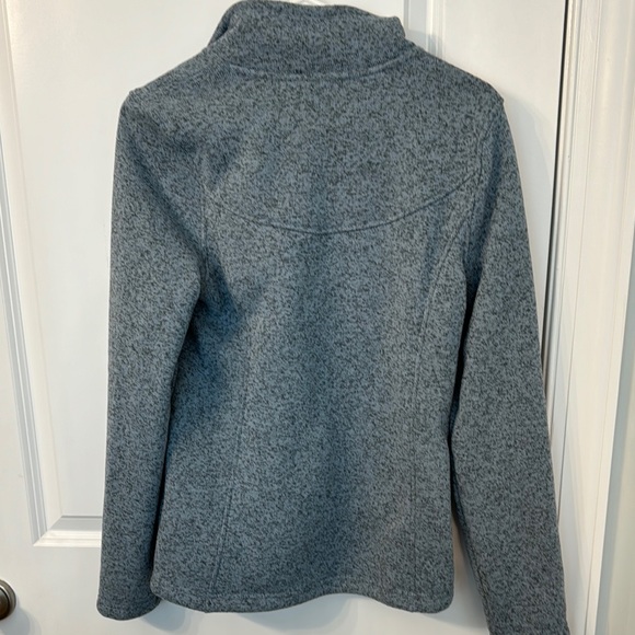 The North Face Gray Quarter-Zip Fleece - Picture 3 of 4